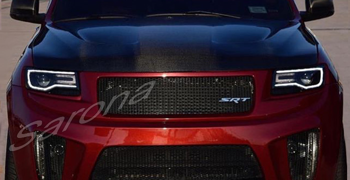 Custom Jeep Grand Cherokee  SUV/SAV/Crossover Grill (2014 - 2021) - $475.00 (Part #JP-021-GR)